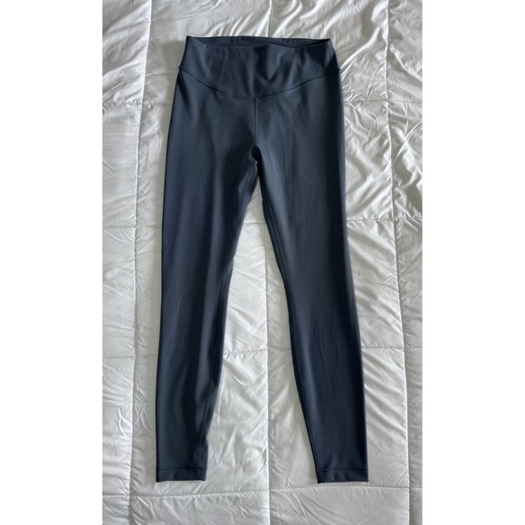 New Lululemon Wunder Under SmoothCover HR Size 10 Tight 28" Iron Blue NWOT - Picture 1 of 10